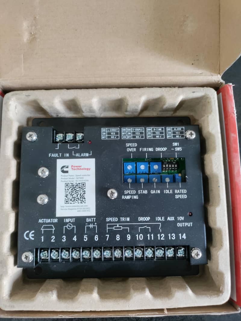 Electronic Engine Speed Controller S6700H (Governor Module) 0
