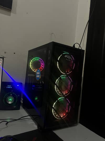 Gaming Pc Full setup for Sale 6 months used