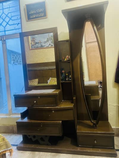 drawing table with full mirror for sale