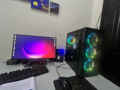 Gaming Pc Full setup for Sale 6 months used