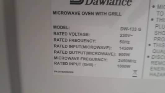 microwave oven
