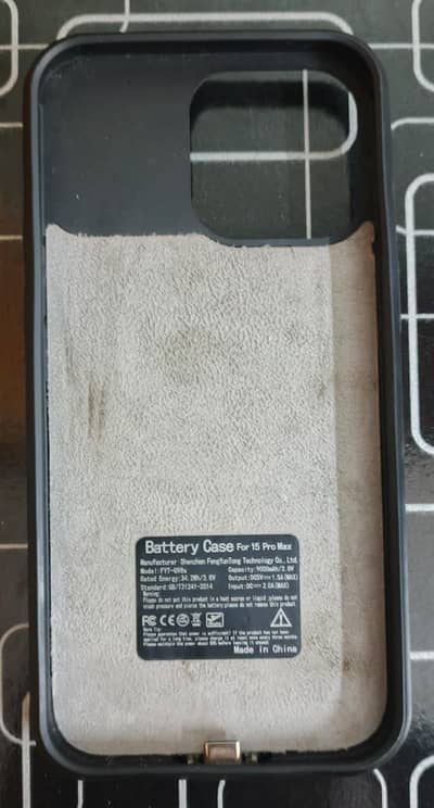 Charging Case for iPhone 15 Pro Max