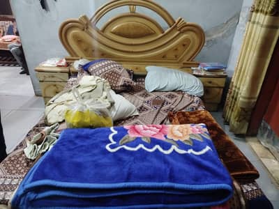 Bed whole set with mattress