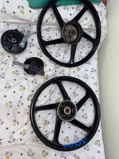 125 Alloy rims