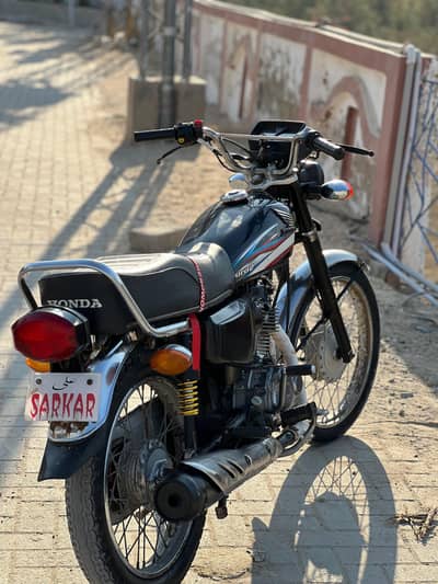 HONDA 125 HYD NUM