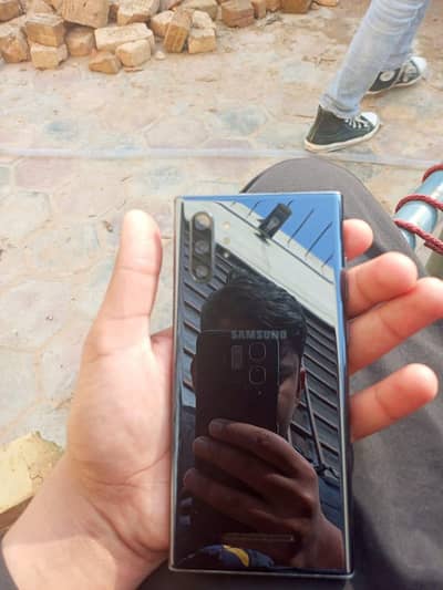 Samsung Note10 plus 12gb 256gb all ok fresh condition  clear camera s