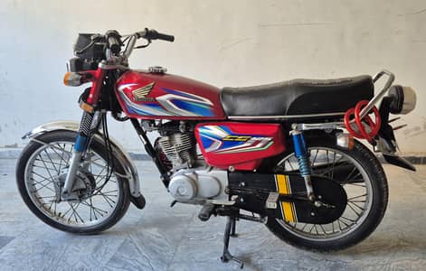 Honda 125, 2022, Red, First owner