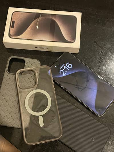 Iphone 15 pro max PTA approved 256 gb