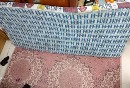 single2x  bed mattresses of five star urgent sale