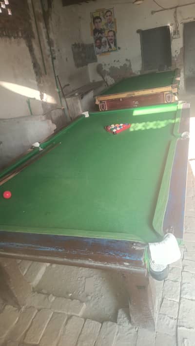 Two tables snooker size 4*8 and 5*10