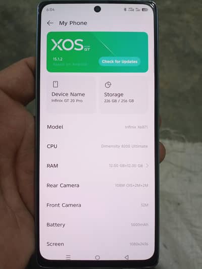 infinix gt20 pro