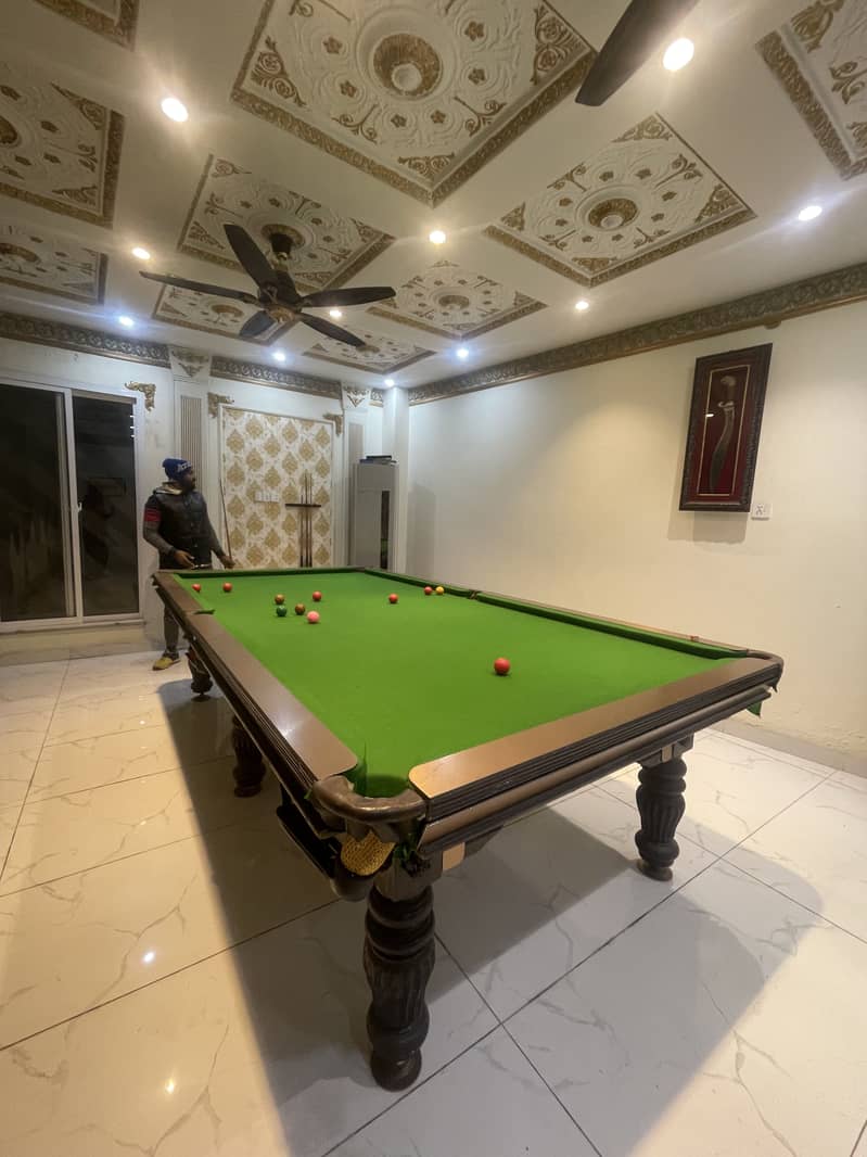 SNOOKER TABLE 1