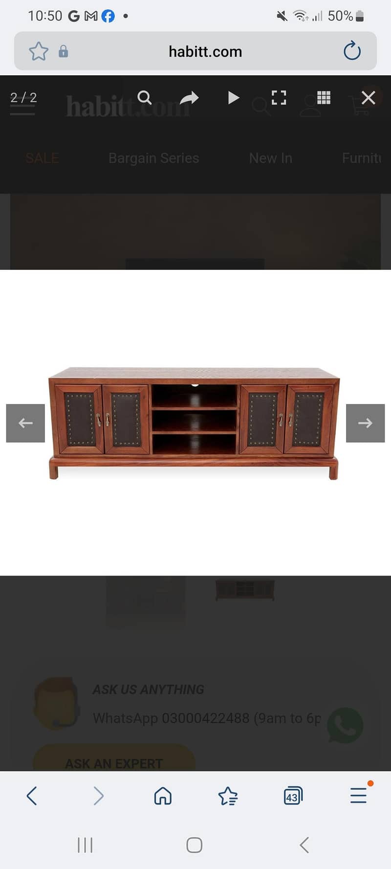 tv console/led unit 1