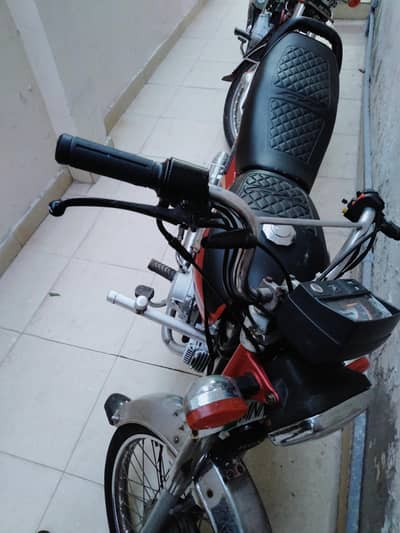 Honda CD70 with Smart Card