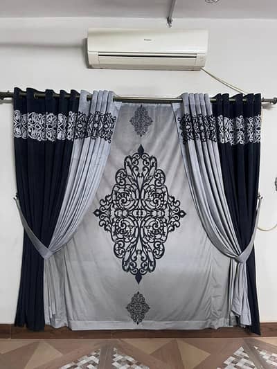 New in style drawing room curtains