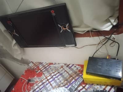 abhi new li hy 40 din use dish complete system hy