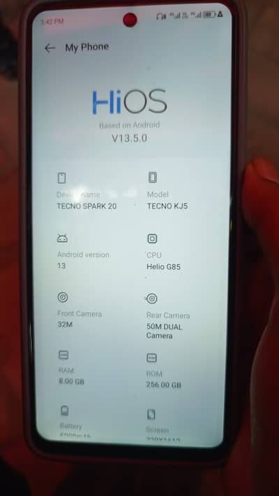 Tecno Spark 20