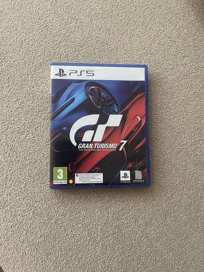Gran Turismo 7 PS5 game CD