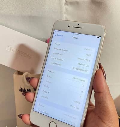 iphone 7 plus 128 GB my WhatsApp number 03 20 24 100 47