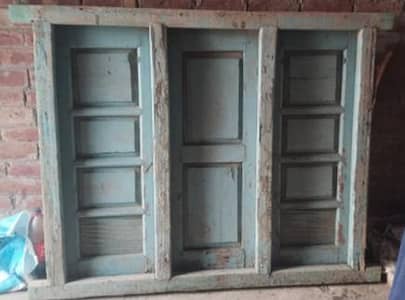 shop racks and window