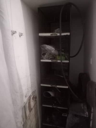 Iron cage 5 portion urgent sale krna han