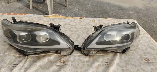 Toyota Corolla Nike sports lights