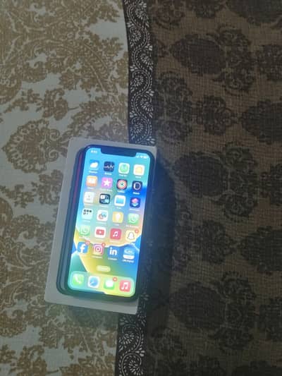 I phone x PTA APRROVED with box 64gb panel change 03081345861