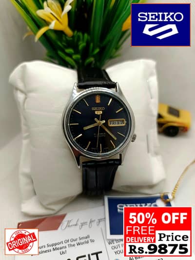 Seiko 5 Citizen Orient Automatic Pre-Owned watch Japan 03161737353