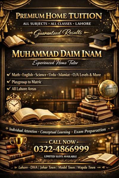 RESULT-ORIENTED HOME TUITION Concept Based Learning | Lahore