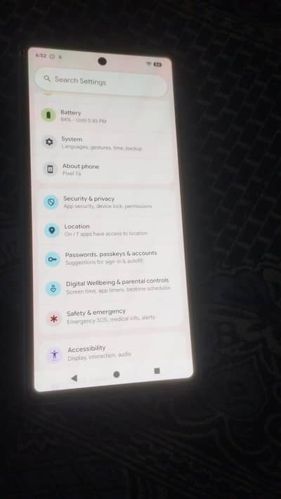 google pixl 7a 8/128