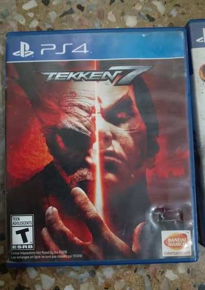 Ps4 games 3 discs Tekken 7