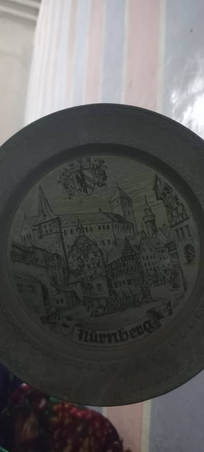 German decoration plate