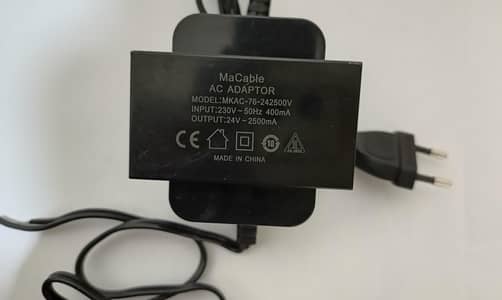24v AC Power supply for PTZ camera MKAC-76-242500v