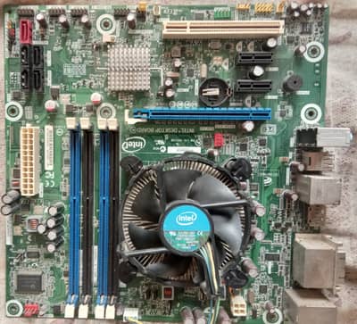 intel core I 5 motherboard and processor combo