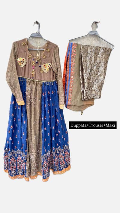 Maxi trouser duppta