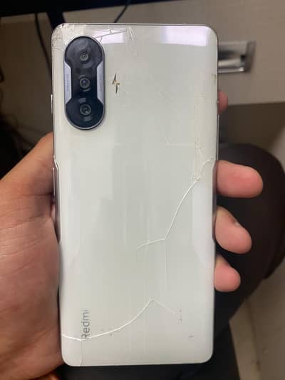 Redmi k40 gaming with complete box condition 10/10 just back crack