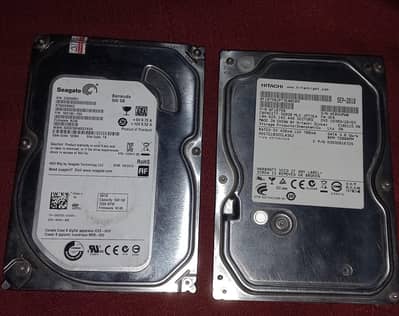 Seagate 500GB 100% Health & Hitachi 320GB 100% Health