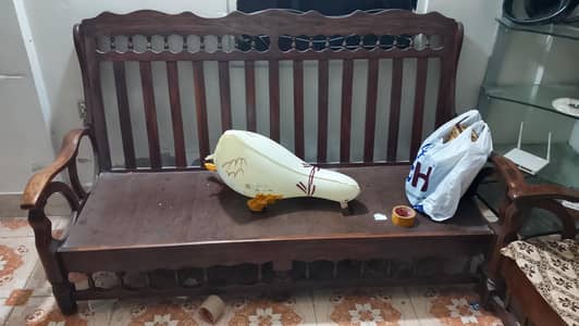 6 seater sofa set 3 + 3 Urgent sale