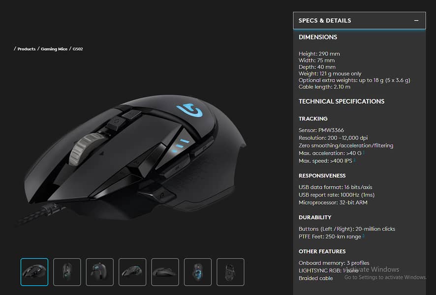 Logitech g502 0