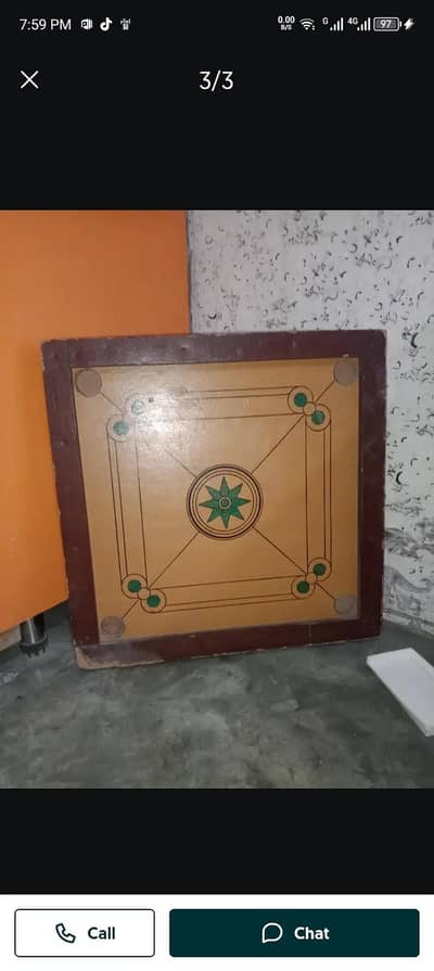 Carrom board wait 60 to 65kg