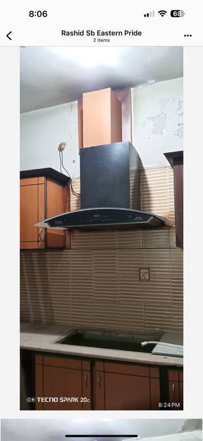 Kitchen Hood  (Electric Turbo Chimney)