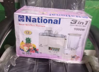 national juicer machine 3 in 1