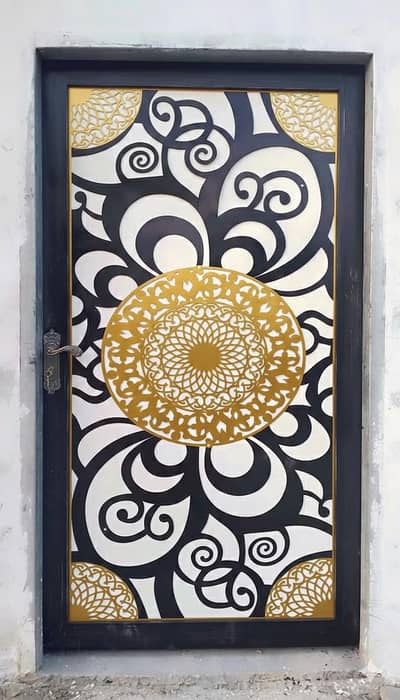 جدید ڈیزائن کٹ ورک سیفٹی ڈور / گرل – نیا اسٹائل