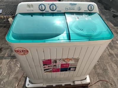Haier HWM-80-AS Semi Auto Twin Tub Washing Machine
