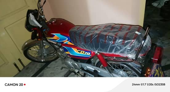 New CD70 2026 model only-46km drive