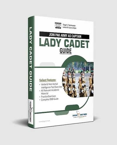 Lady cadet course By Dogar publisher