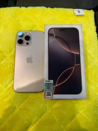 I phone 16 pro max 256GB