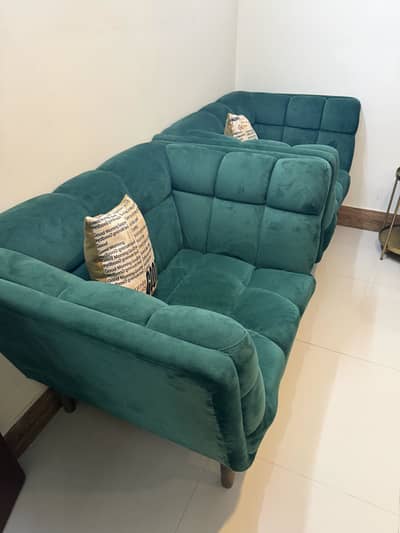 7seater sofa set with tables