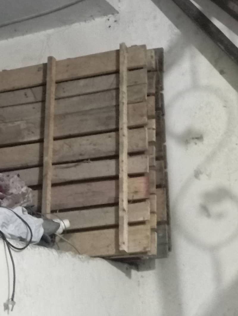 Bed with side table and dressing table 2