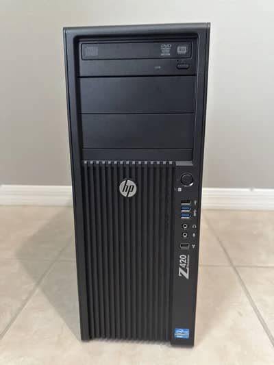 HP Z420 Workstation Tower Xeon Nvidia K2000